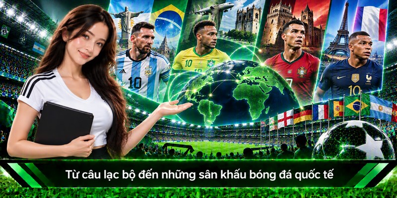 Từ câu lạc bộ đến những sân khấu bóng đá quốc tế