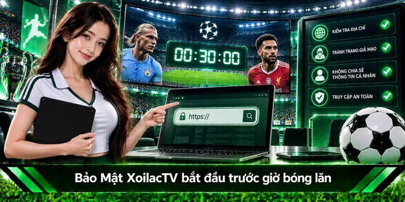 Bảo Mật XoilacTV bắt đầu trước giờ bóng lăn