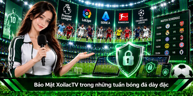 Bảo Mật XoilacTV trong những tuần bóng đá dày đặc