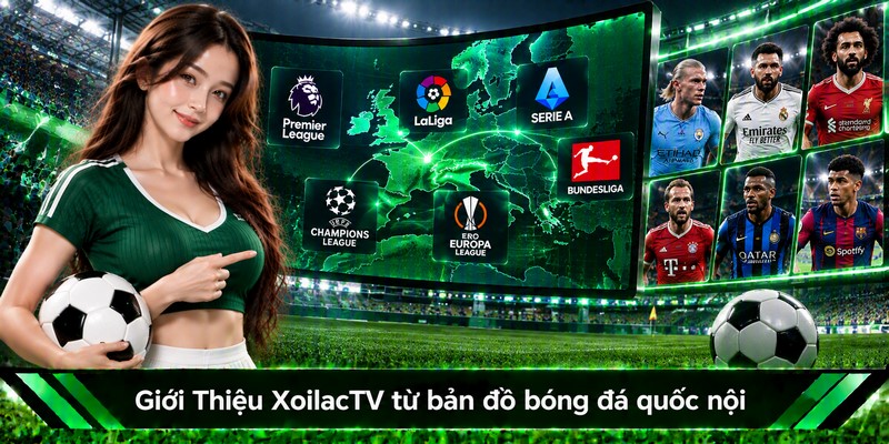Giới Thiệu XoilacTV từ bản đồ bóng đá quốc nội