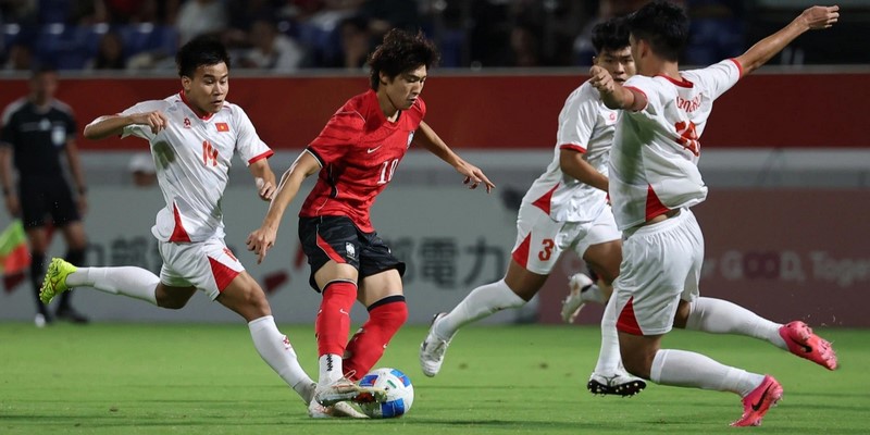 U23 Việt Nam thua U23 Hàn Quốc 0-4